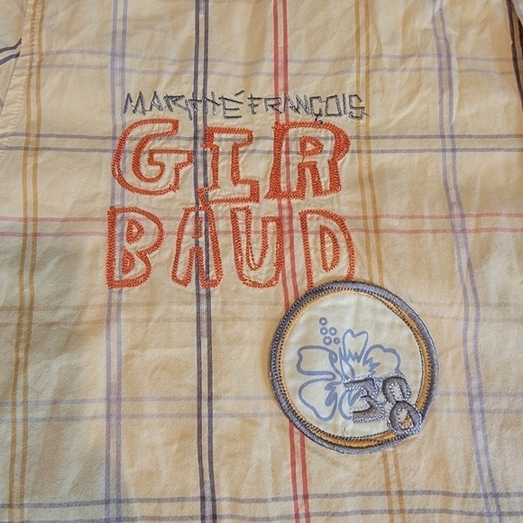 LE JEAN DE MARITHE + FRANCOIS GIRBAUD MEN'S BUTTON DOWN SHIRT - Picture 4 of 9